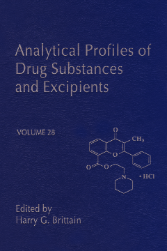 Analytical Profiles of Drug Substances and Excipients Analytical Profiles of Drug Substances and Excipients