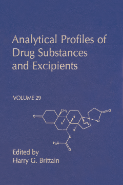 Analytical Profiles of Drug Substances and Excipients Analytical Profiles of Drug Substances and Excipients