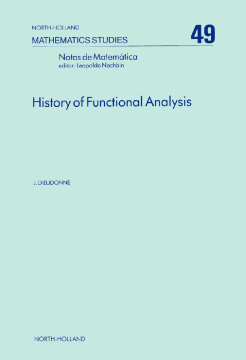 History of Functional Analysis History of Functional Analysis