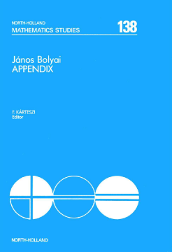 János Bolyai Appendix János Bolyai Appendix
