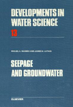 Seepage and Groundwater Seepage and Groundwater