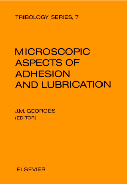 Microscopic Aspects of Adhesion and Lubrication