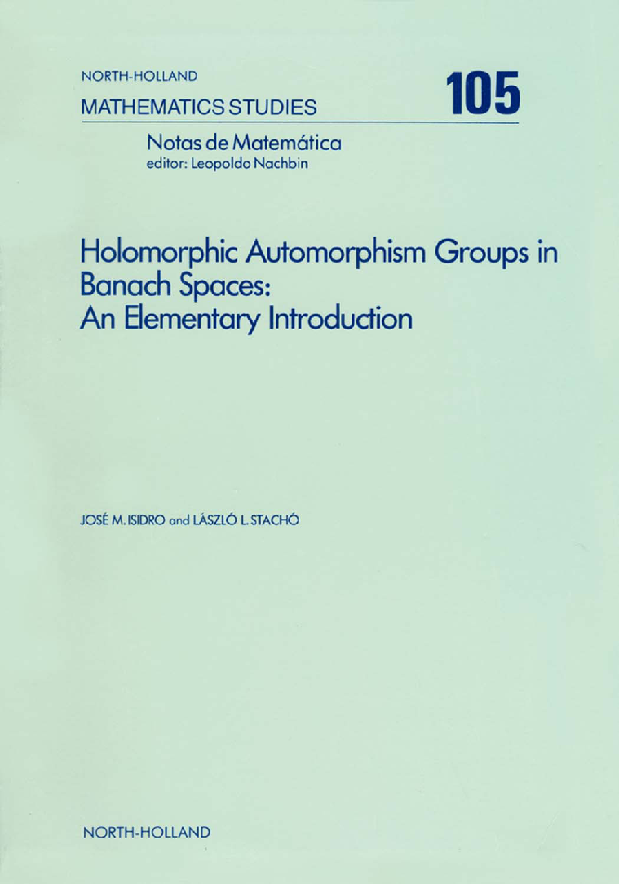 Holomorphic Automorphism Groups in Banach Spaces