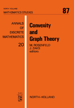 Convexity and Graph Theory Convexity and Graph Theory