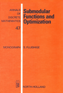 Submodular Functions and Optimization Submodular Functions and Optimization