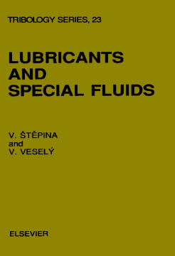 Lubricants and Special Fluids Lubricants and Special Fluids