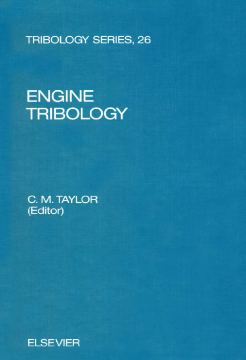 Engine Tribology Engine Tribology