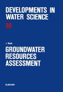 Groundwater Resources Assessment