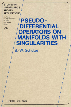 Pseudo-Differential Operators on Manifolds with Singularities Pseudo-Differential Operators on Manifolds with Singularities
