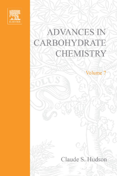 Advances in Carbohydrate Chemistry Advances in Carbohydrate Chemistry