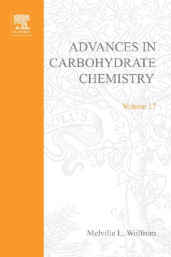 Advances in Carbohydrate Chemistry Advances in Carbohydrate Chemistry