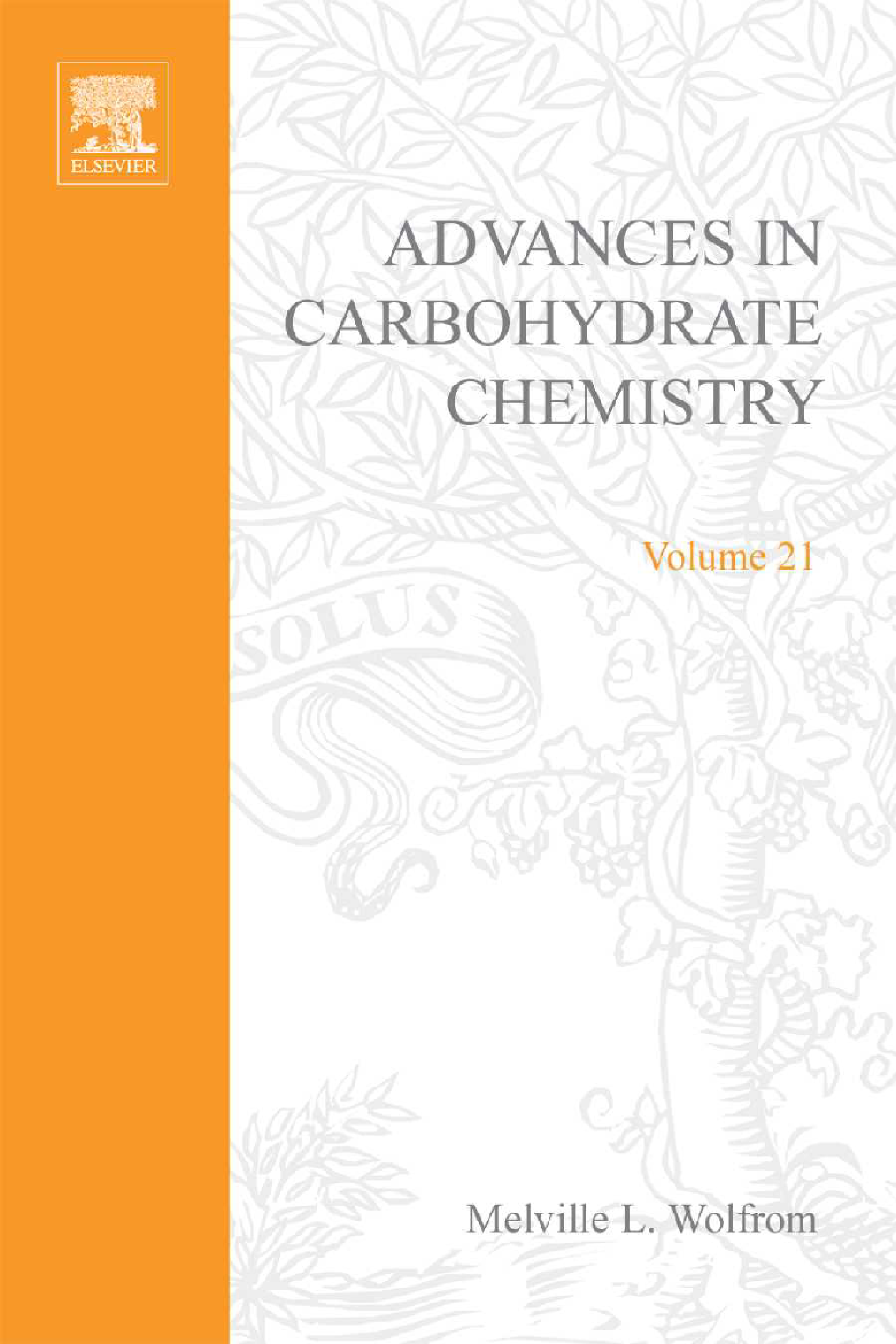 Advances in Carbohydrate Chemistry
