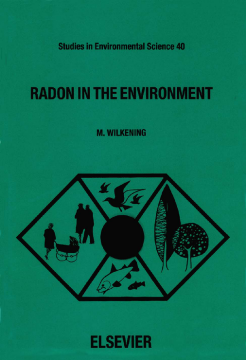 Radon in the Environment Radon in the Environment