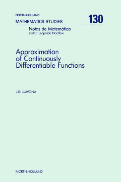 Approximation of Continuously Differentiable Functions Approximation of Continuously Differentiable Functions
