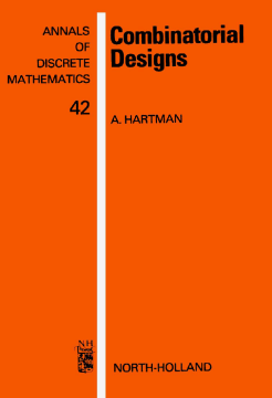Combinatorial Designs Combinatorial Designs