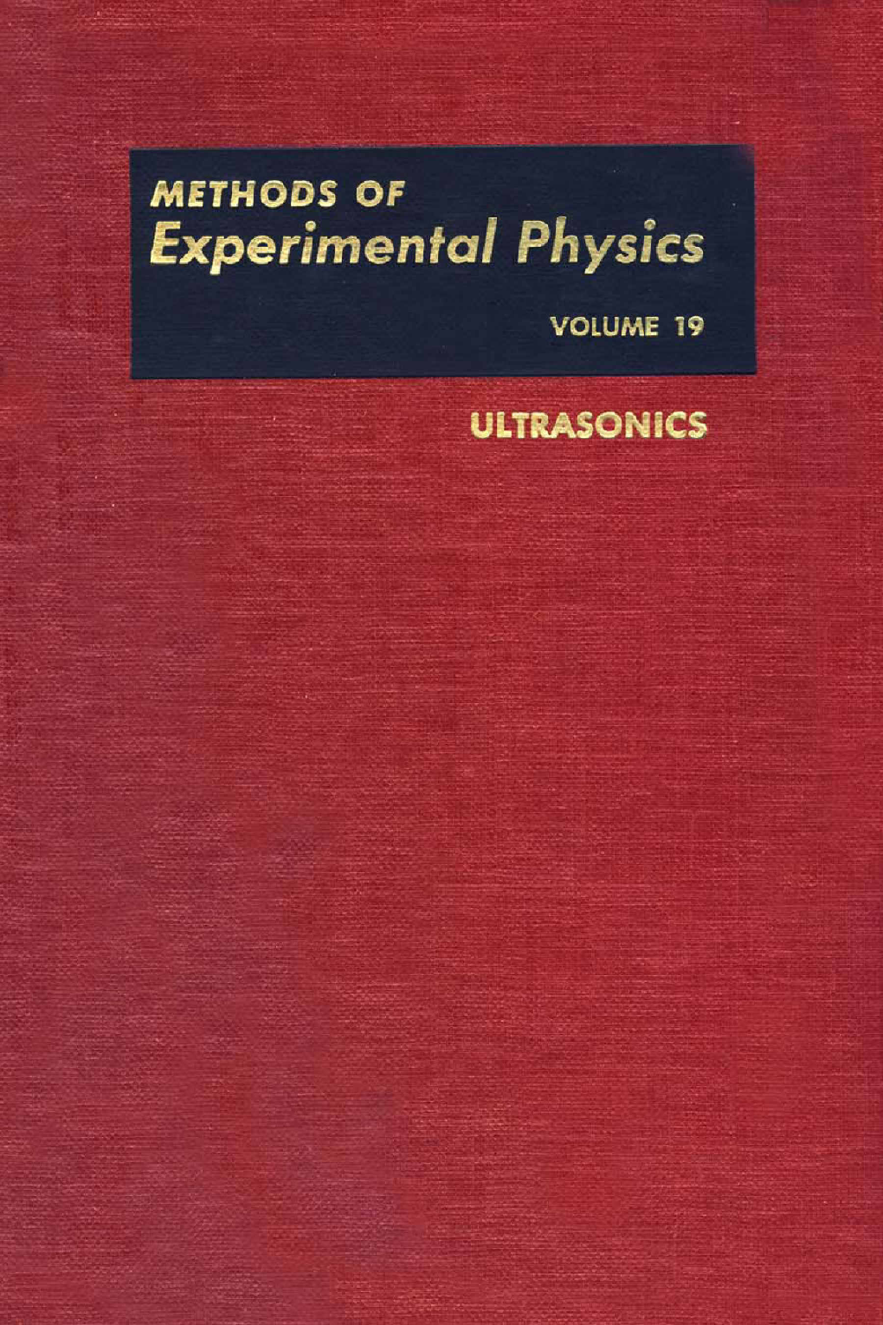 Ultrasonics