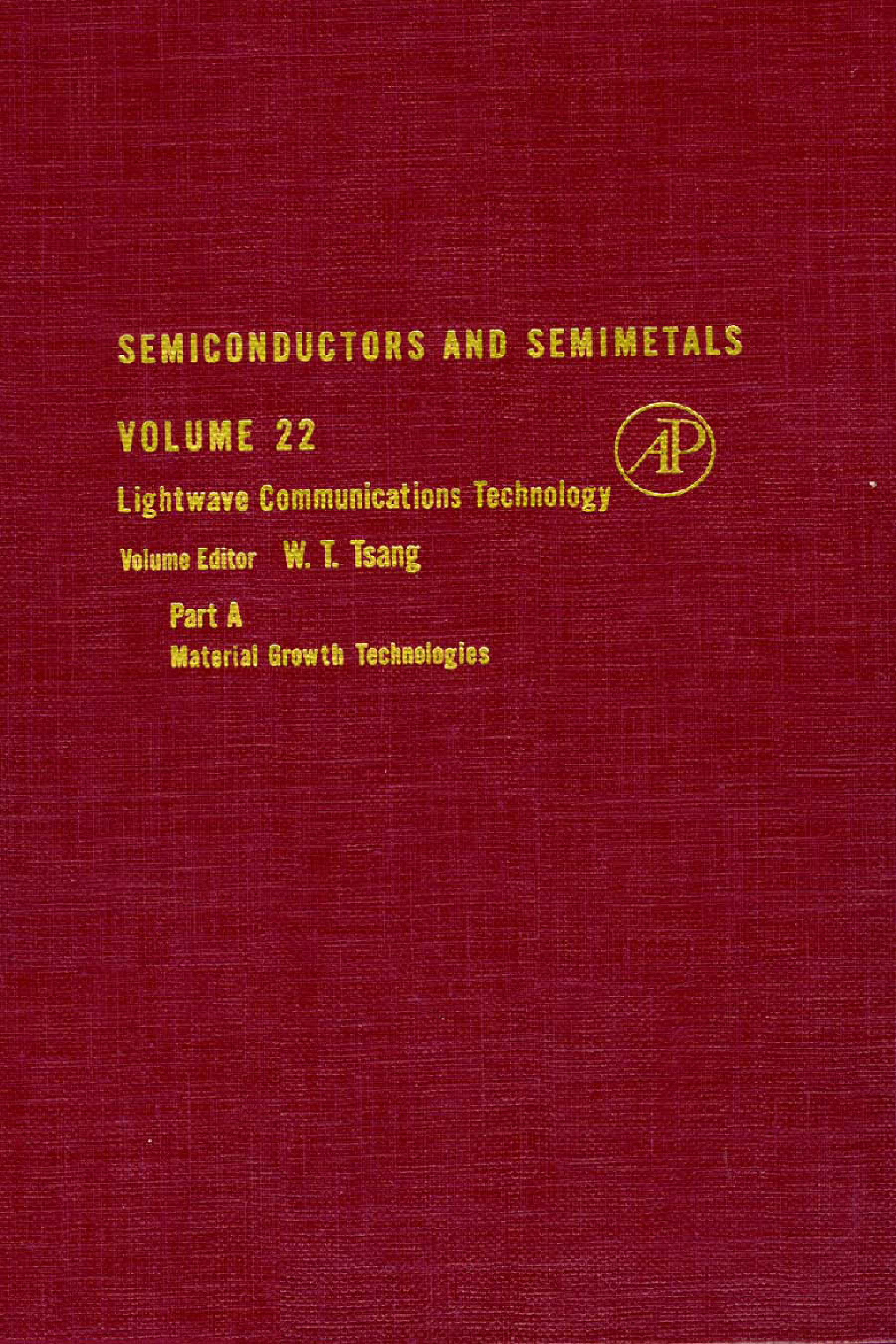 Semiconductors and Semimetals