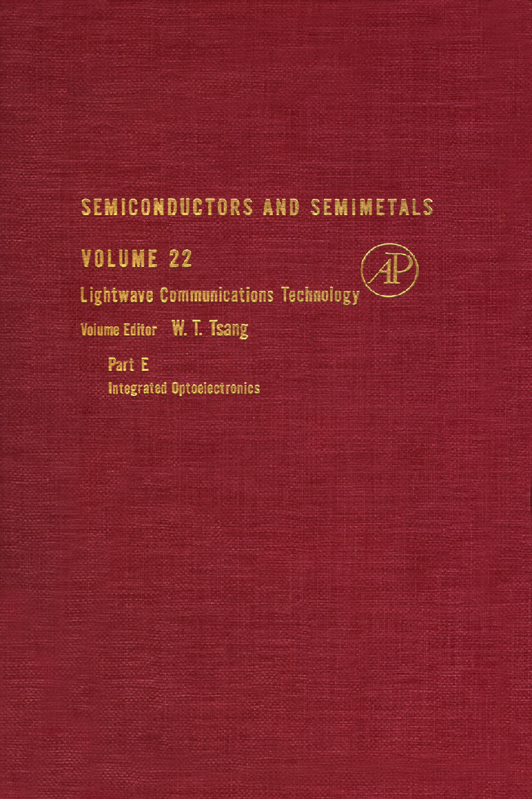 Semiconductors and Semimetals