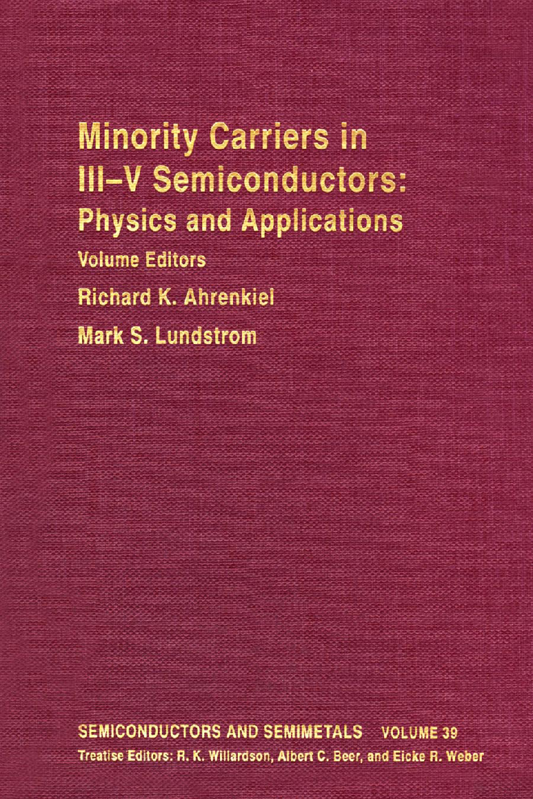 Semiconductors and Semimetals