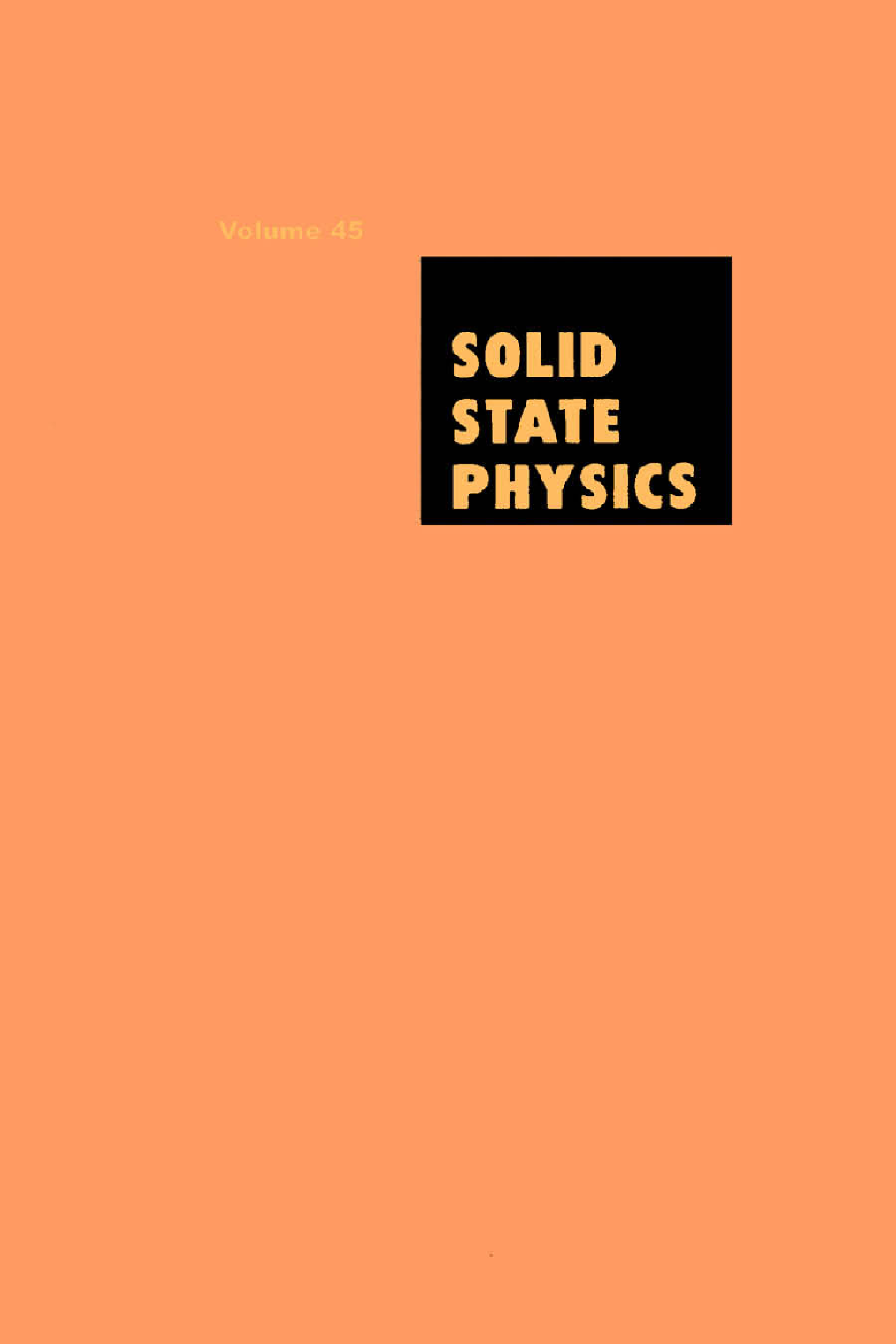 Solid State Physics