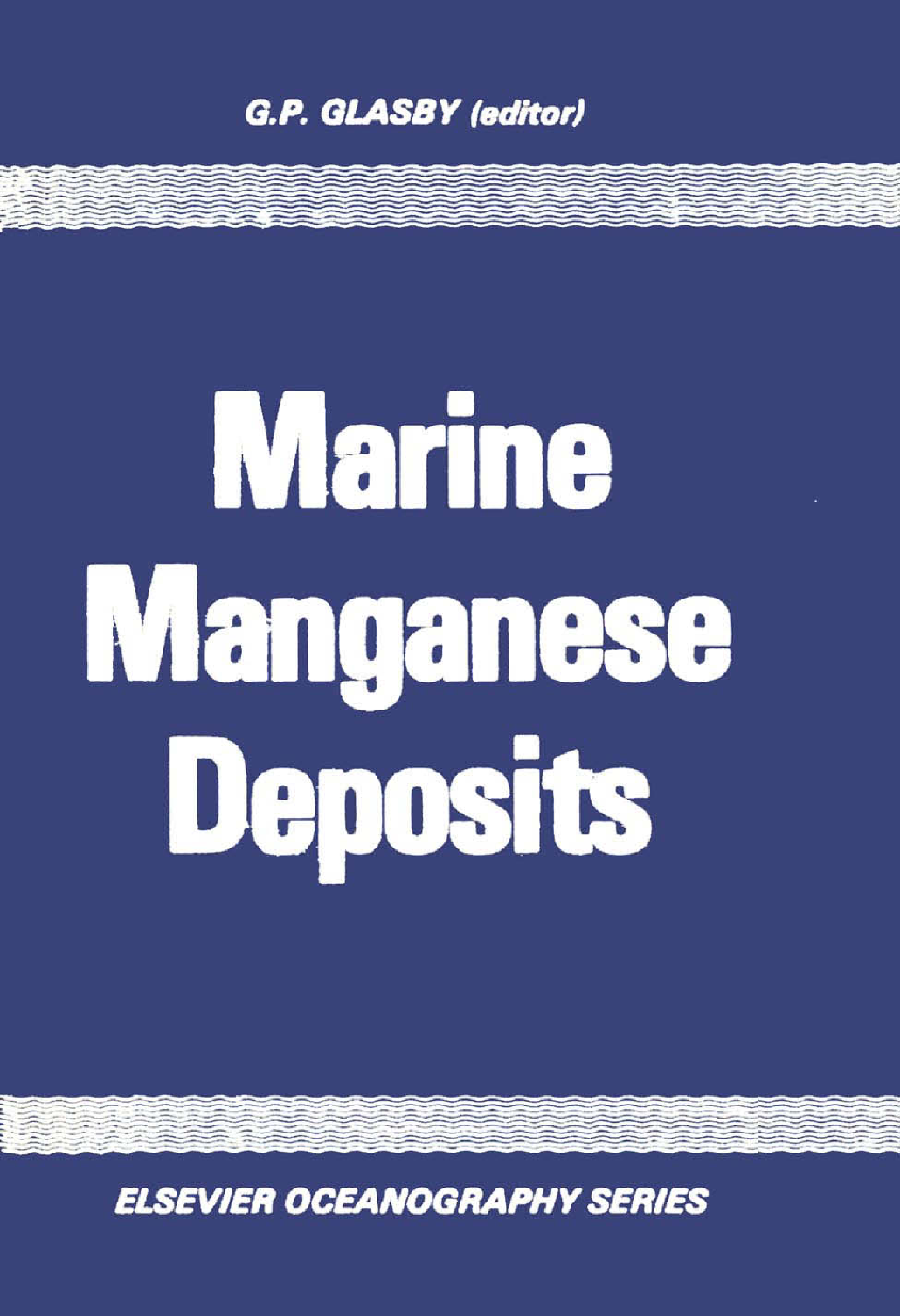 Marine Manganese Deposits