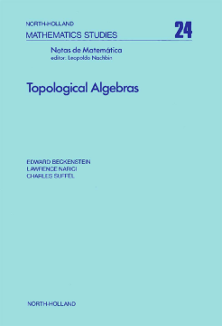 Topological Algebras Topological Algebras
