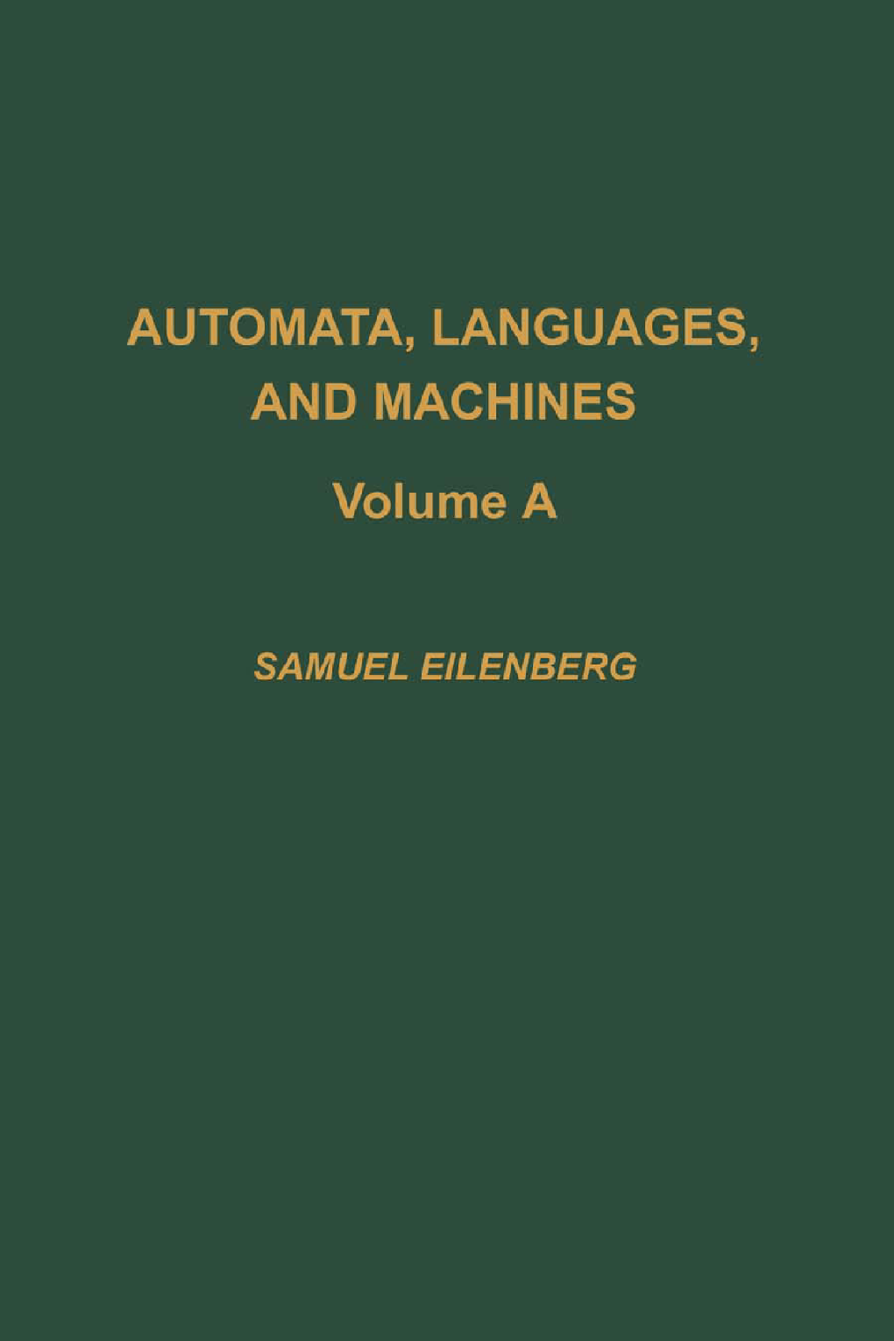 Automata, Languages, and Machines
