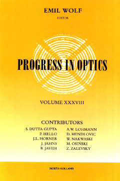 Progress in Optics Progress in Optics