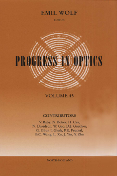 Progress in Optics Progress in Optics