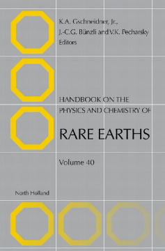 Handbook on the Physics and Chemistry of Rare Earths Handbook on the Physics and Chemistry of Rare Earths