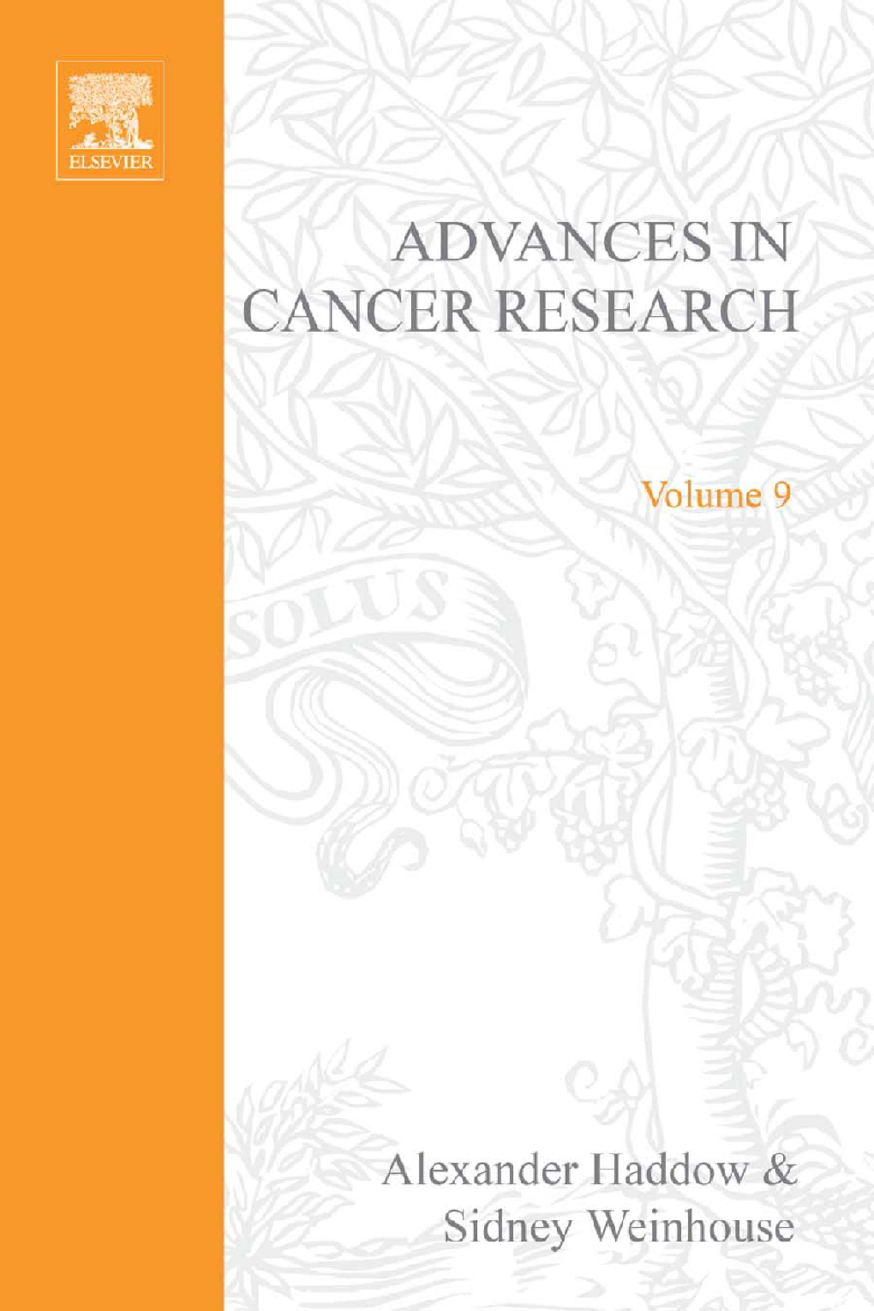 Advances in Cancer Research