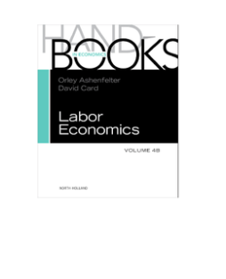 Handbook of Labor Economics Handbook of Labor Economics