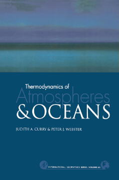 Thermodynamics of Atmospheres and Oceans Thermodynamics of Atmospheres and Oceans