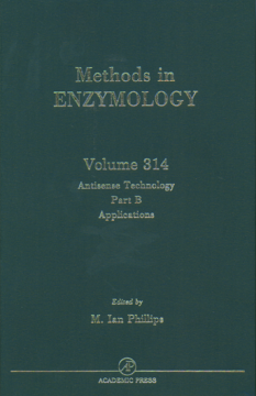 Antisense Technology, Part B: Applications Antisense Technology, Part B: Applications
