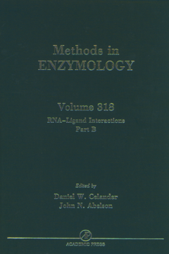 RNA-Ligand Interactions, Part B: Molecular Biology Methods RNA-Ligand Interactions, Part B: Molecular Biology Methods