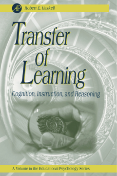 Transfer of Learning Transfer of Learning