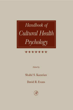Handbook of Cultural Health Psychology Handbook of Cultural Health Psychology