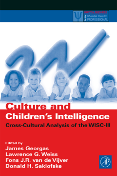 Culture and Children's Intelligence Culture and Children's Intelligence