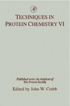 Techniques in Protein Chemistry Techniques in Protein Chemistry