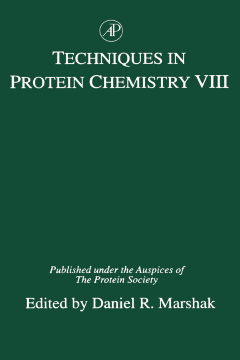 Techniques in Protein Chemistry Techniques in Protein Chemistry