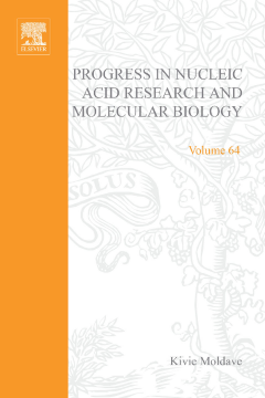 Progress in Nucleic Acid Research and Molecular Biology Progress in Nucleic Acid Research and Molecular Biology