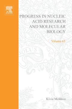 Progress in Nucleic Acid Research and Molecular Biology Progress in Nucleic Acid Research and Molecular Biology