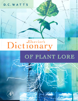 Dictionary of Plant Lore Dictionary of Plant Lore