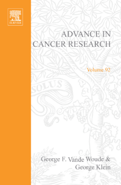 Advances in Cancer Research Advances in Cancer Research