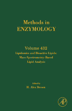 Lipidomics and Bioactive Lipids: Mass Spectrometry Based Lipid Analysis Lipidomics and Bioactive Lipids: Mass Spectrometry Based Lipid Analysis