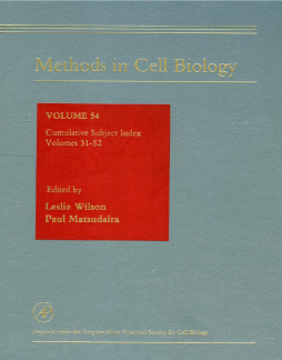 Methods in Cell Biology Methods in Cell Biology