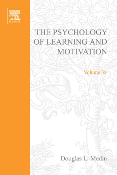 Psychology of Learning and Motivation Psychology of Learning and Motivation