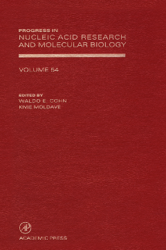 Progress in Nucleic Acid Research and Molecular Biology Progress in Nucleic Acid Research and Molecular Biology
