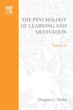 Psychology of Learning and Motivation Psychology of Learning and Motivation