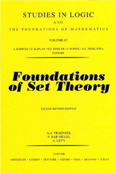 Foundations of Set Theory Foundations of Set Theory